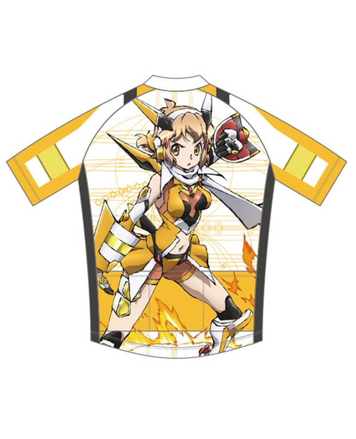 「戦姫絶唱シンフォギアＸＶ」サイクルジャージ【立花響Ver.】（再販）
