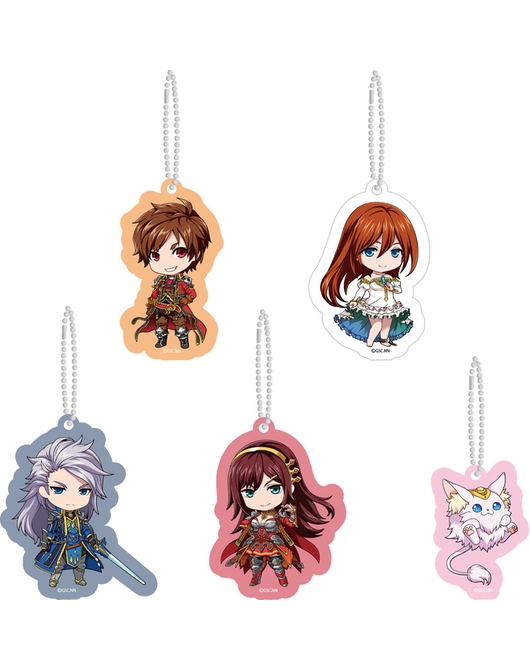 ねんどろいどぷらす グランドサマナーズ アクリルキーチェーンセット