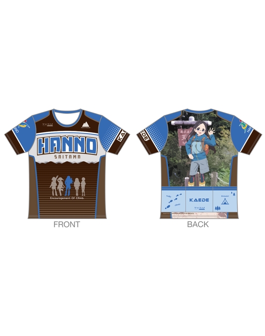 「ヤマノススメ サードシーズン」ツーリングＴシャツ【斎藤 楓Ver.】