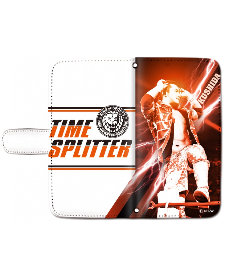 新日本プロレス スマートフォンケース(手帳型スライド式M) KUSHIDA001 新日本プロレス スマートフォンケース(手帳型スライド式M) KUSHIDA001
