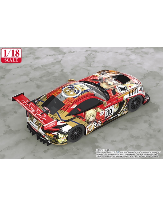1/18th Scale GOODSMILE RACING & TYPE-MOON RACING 2019 SPA24H Ver. - GSC