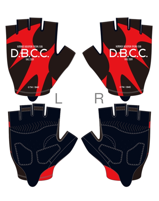 ろんぐらいだぁすとーりーず！ サイクルショートグローブ【DBCC Ver.】（再販）