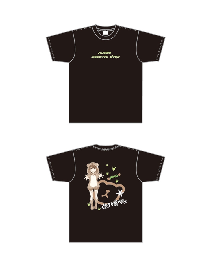 くまクマ熊ベアー 描き下ろしTシャツ フィナ【ブロマイドセット対象商品】