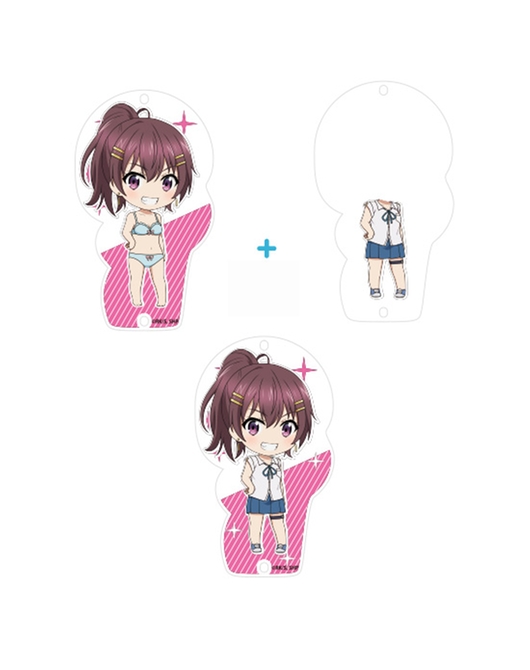 ド級編隊エグゼロス きせかえアクリルキーチェーン 桃園 百花