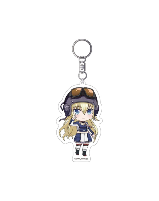 【生誕記念キャンペーン対象商品】戦翼のシグルドリーヴァ ねんどろいどぷらす デカアクリルキーホルダー クラウディア・ブラフォード