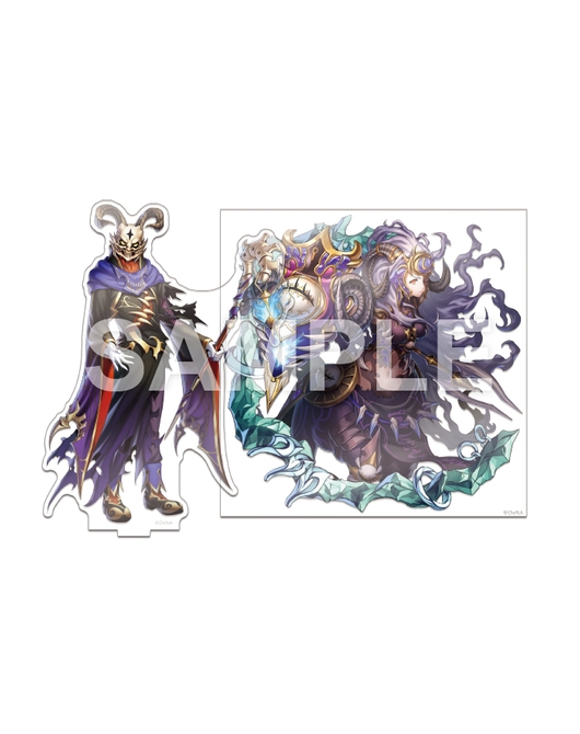 【共襲スタンプ缶バッジ対象商品】メギド72 ヴィータ＆メギド体アクリルセット 祖55 オロバス（カウンター）