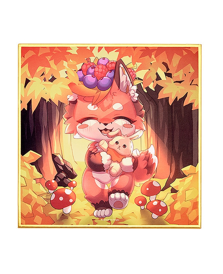 FLUFFY LAND 色紙 お家に帰ろう（再販）