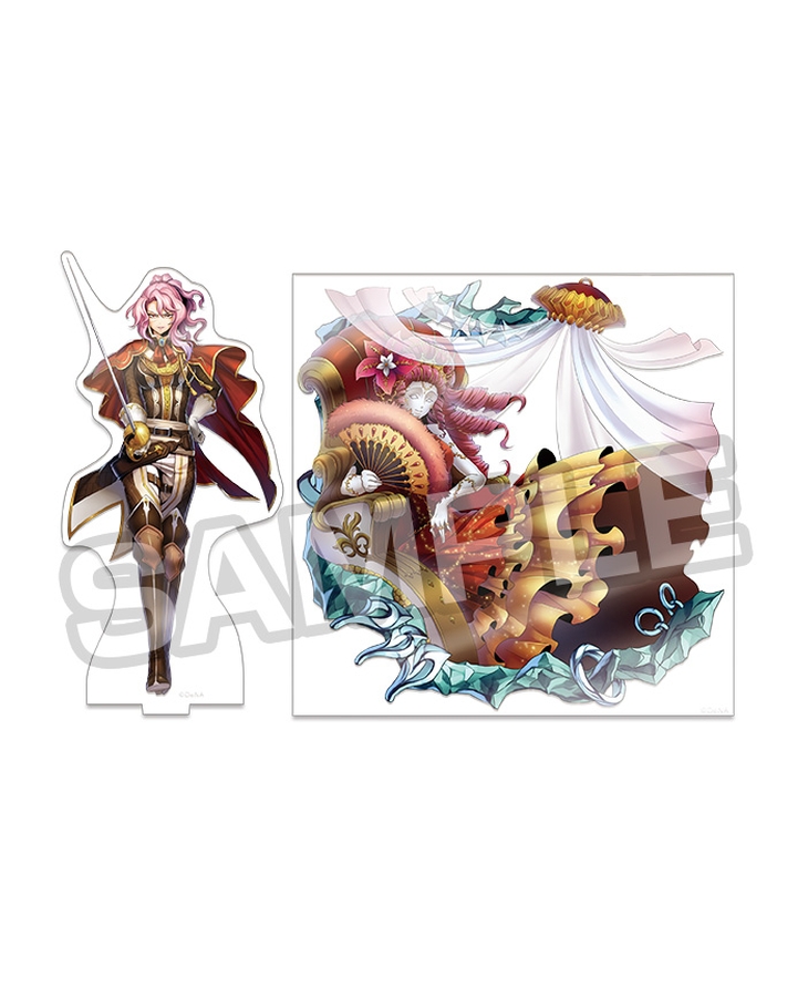 【共襲スタンプ缶バッジ対象商品】メギド72 ヴィータ＆メギド体アクリルセット 祖56 グレモリー