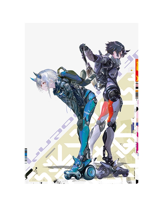 MOTORED CYBORG RUNNER B2 Poster A