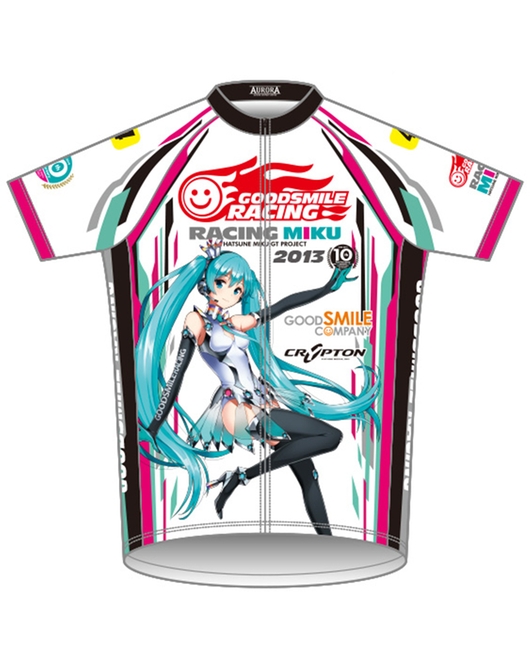 完璧すぎて可愛げがない サイクルジャージ GTプロジェクト 初音ミク 2013 レーシングミク ウェア