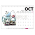 Hatsune Miku GT Project 100th Race Commemorative Art Project Art Omnibus B6 Desk Calendar[Products which include stickers]