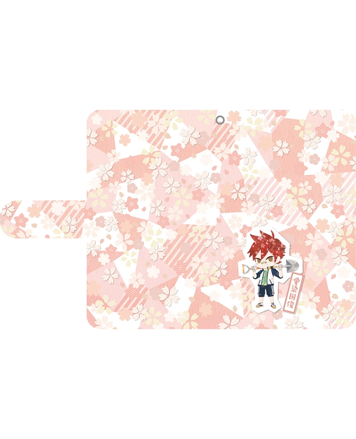 Touken Ranbu -Hanamaru- Book Style iPhone Case (Aizen Kunitoshi)