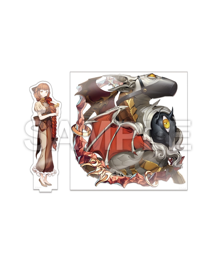 【共襲スタンプ缶バッジ対象商品】メギド72 ヴィータ＆メギド体アクリルセット 真14 サラ