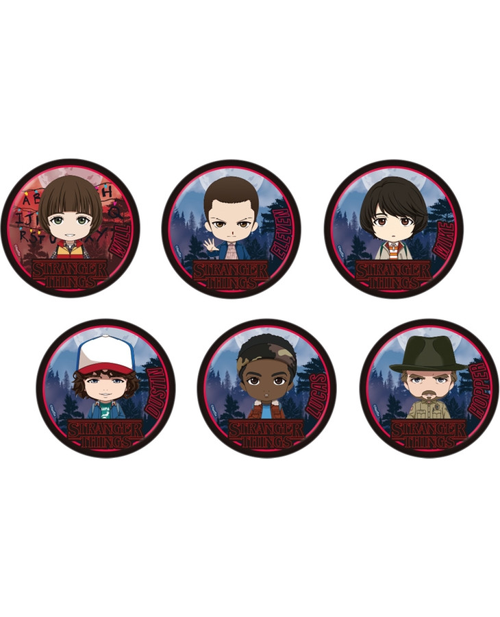 Stranger Things Nendoroid Plus Pinback Button: Night Woods Design Ver.