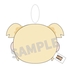 Pop Team Epic Guruguru Plushie Keychain Popuko