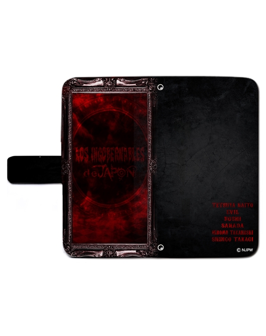 新日本プロレス スマートフォンケース（手帳型スライド式LL)  LOS INGOBERNABLES de Japon　2019夏モデル