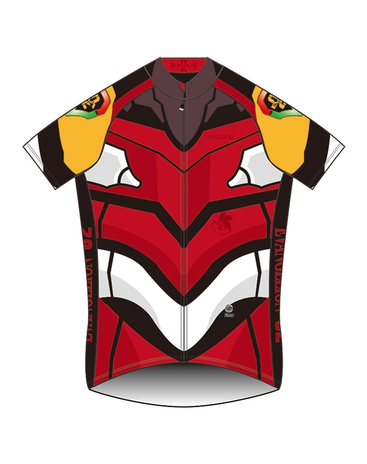 エヴァンゲリオンサイクルジャージ/２号機/ 0120-05【再販】