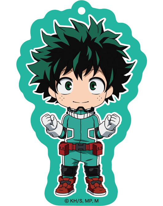 ねんどろいどぷらす 僕のヒーローアカデミア アクリルキーチェーン 緑谷出久【Stay homeステッカー対象商品】