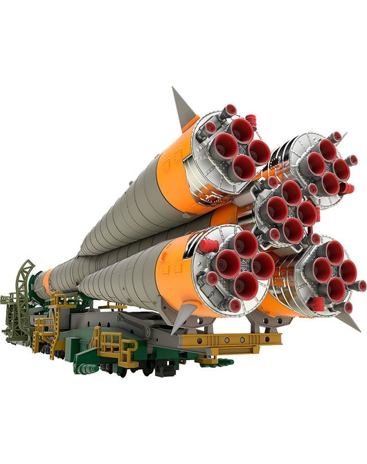 1/150プラスチックモデル ソユーズロケット+搬送列車（再販）