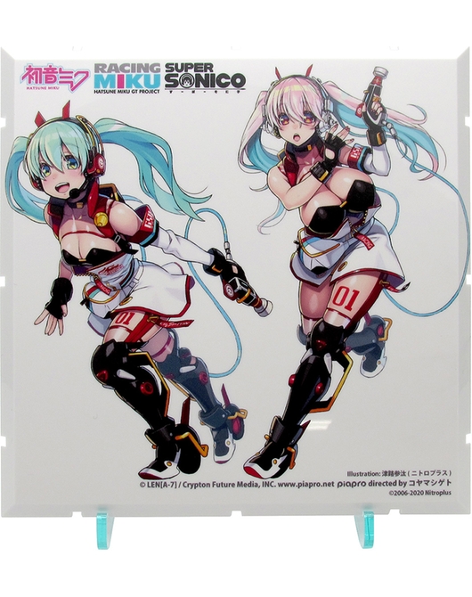 Dioramansion 150: Racing Miku Pit 2020 Optional Panel (Super Sonico Collab Ver.)
