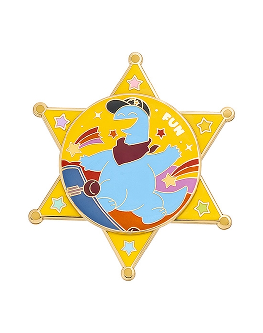 Gal & Dino Pin Skateboard