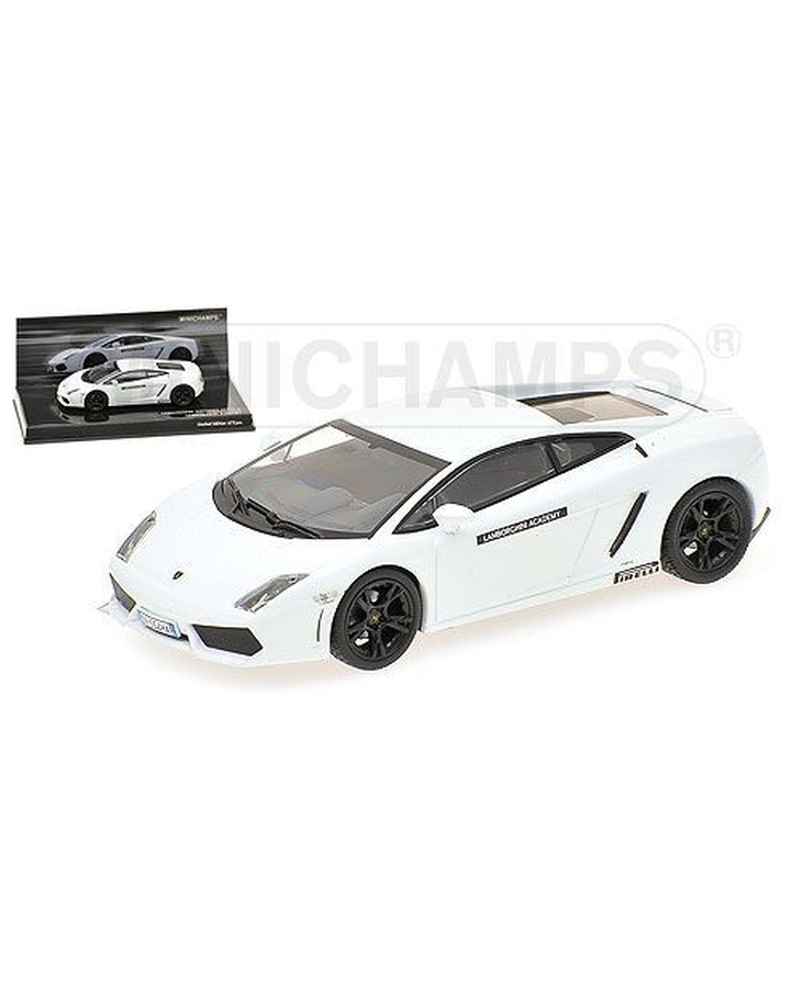 MINICHAMPS1/43スケール ランボルギーニ ガヤルド LP560-4 2008 (ホワイト) 「ランボルギーニ・アカデミー」