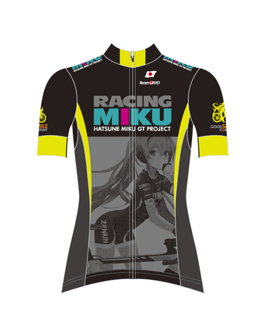 サイクルジャージ レーシングミク2015 TeamUKYO応援Ver.