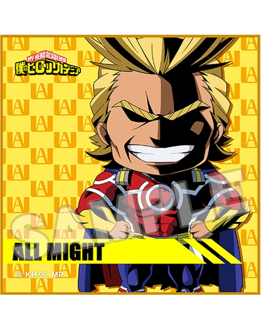 僕のヒーローアカデミア ねんどろいどぷらす ミニタオル オールマイト