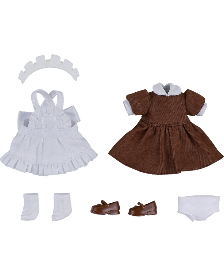 Nendoroid Doll Work Outfit Set: Maid Outfit Mini (Brown)