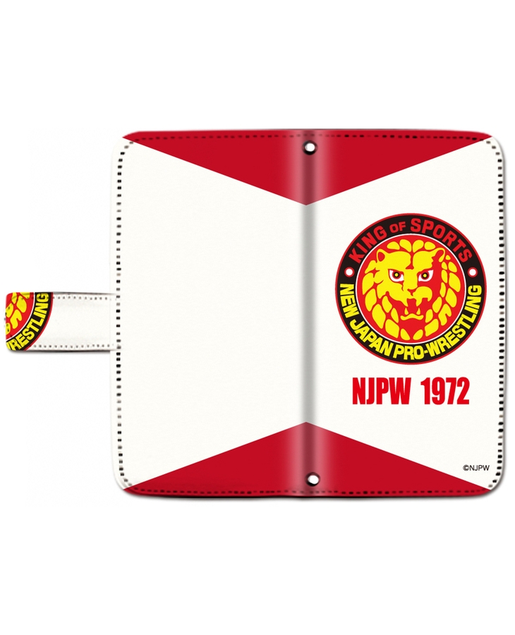 新日本プロレス スマートフォンケース(手帳型スライド式S) ライオンマーク006 新日本プロレス スマートフォンケース(手帳型スライド式S) ライオンマーク006