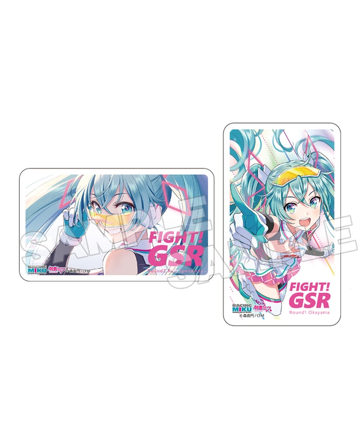 口罩收納夾 RACING MIKU 2021Ver. 004