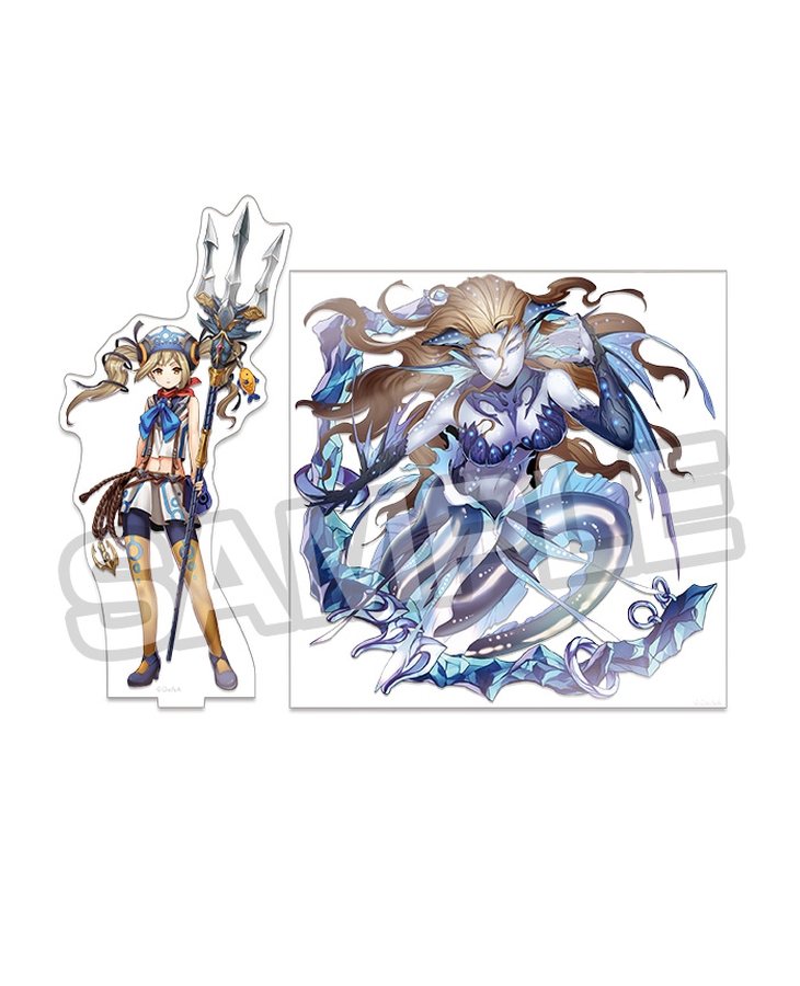 【共襲スタンプ缶バッジ対象商品】メギド72 ヴィータ＆メギド体アクリルセット 祖42 ウェパル