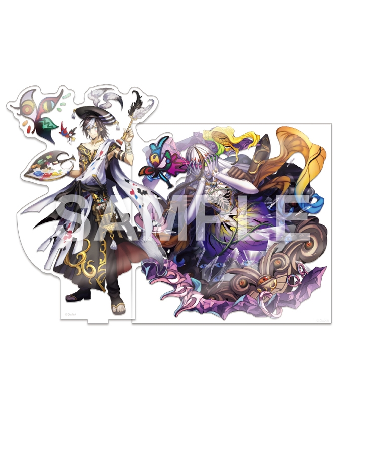 年末のプロモーション大特価！ メギド72 ヴィータ＆メギド体アクリルセット 真69 クリアファイル