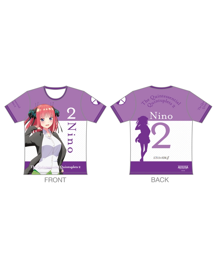 五等分の花嫁∬ ランニングTシャツ【二乃Ver.】（再販）