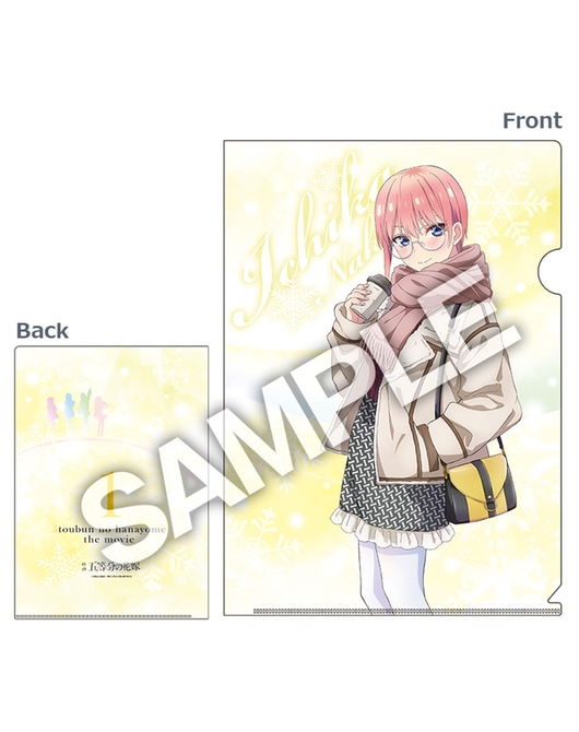 五等分の花嫁 ブラインドクリアファイル ＜冬服＞