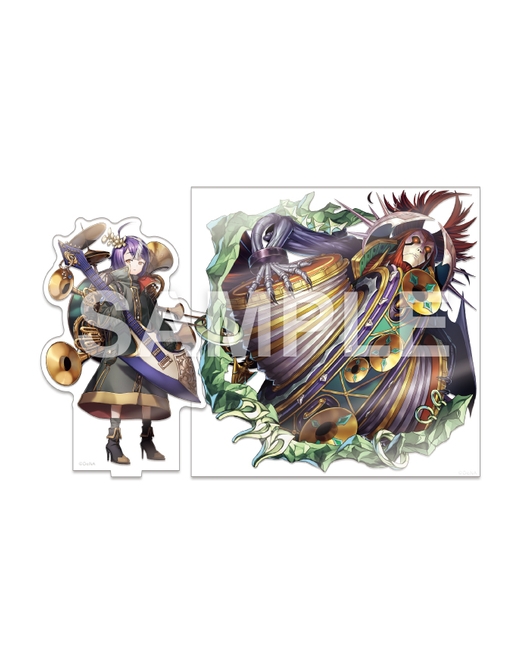 メギド72 ヴィータ＆メギド体アクリルセット 真70 アスラフィル