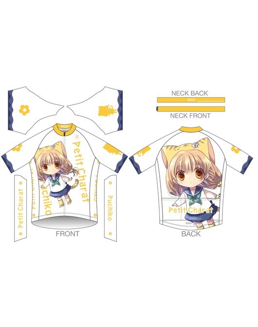 令和のデ・ジ・キャラット サイクルジャージ【ぷちこ Ver.】