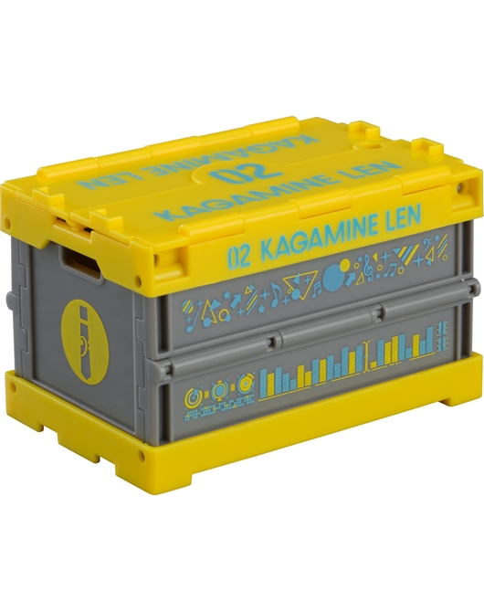 黏土人配件系列 Piapro Characters設計折疊收納箱 鏡音連Ver.