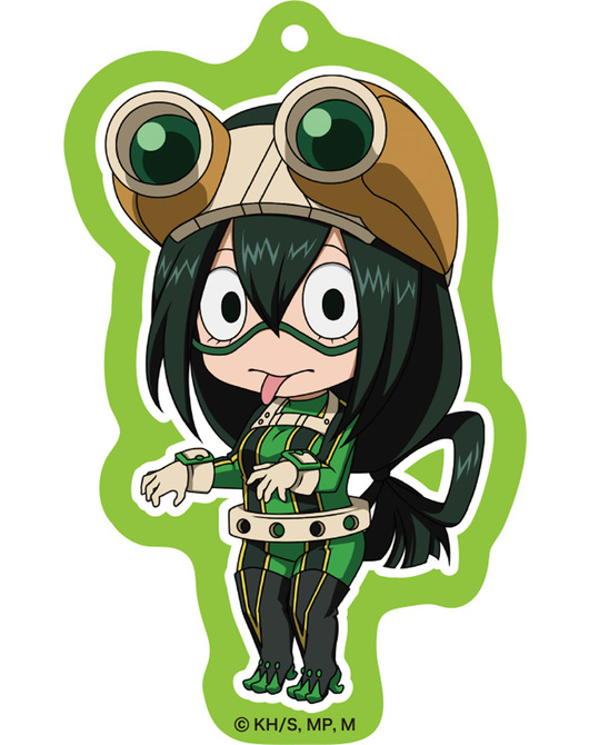 ねんどろいどぷらす 僕のヒーローアカデミア アクリルキーチェーン 蛙吹梅雨