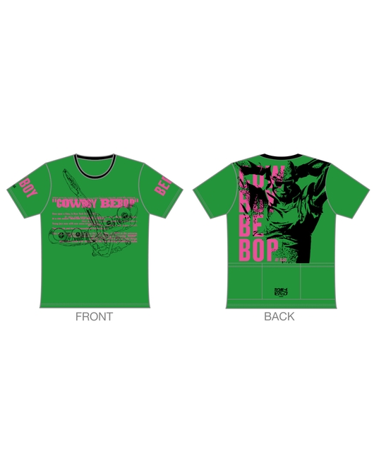 カウボーイビバップ ツーリングTシャツ【ジェットVer.】