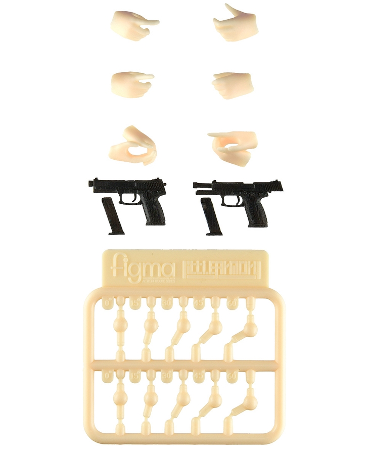 LAOP12: figma Hands for Guns 2 - Handgun Set