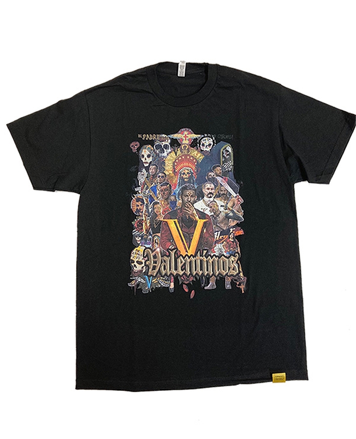 Cyberpunk 2077 x Kosuke Kawamura Gangsta rap T Collage Tshirts Valentinos