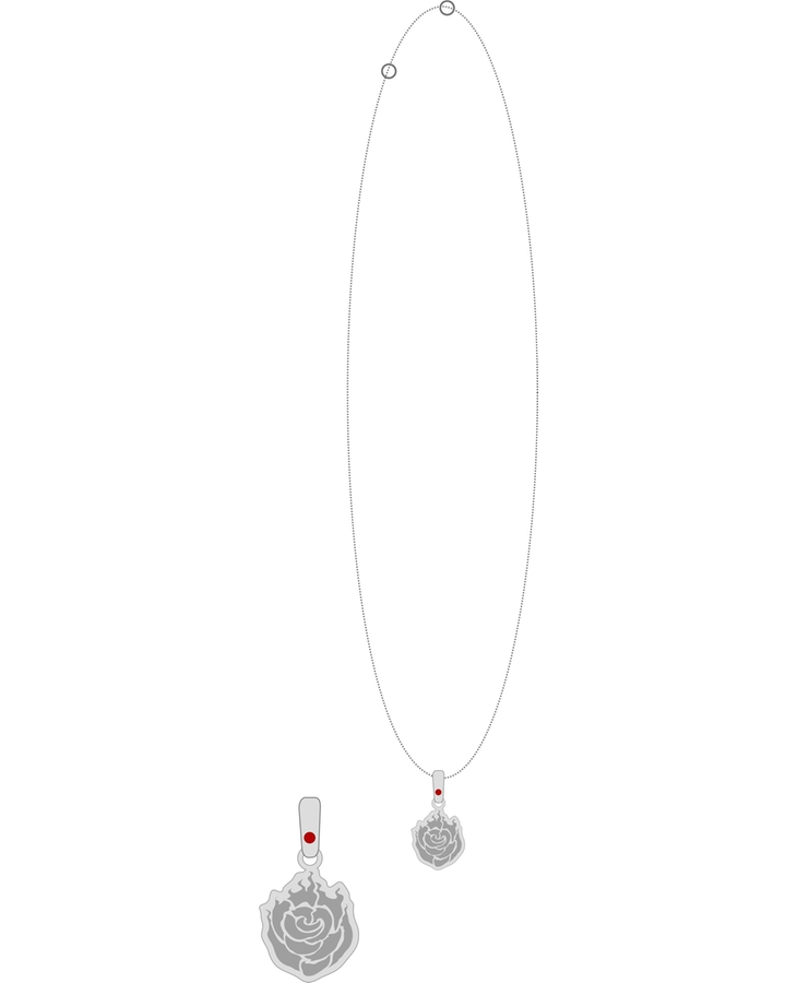 RWBY: Ice Queendom Icon Necklace (Ruby Rose: Lucid Dream)