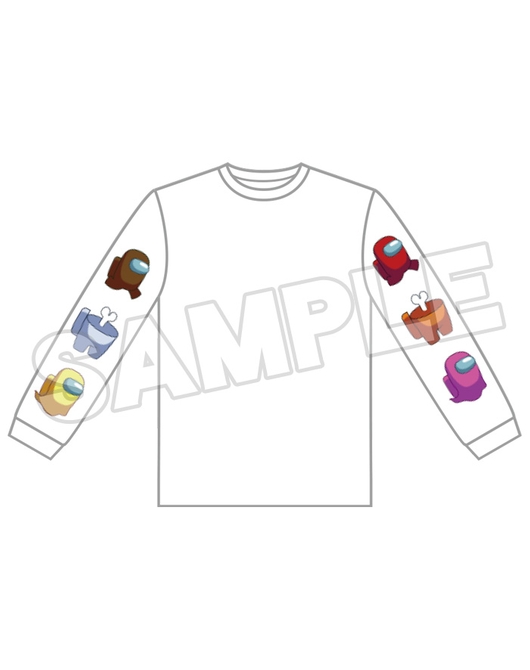 Among Us ねんどろいどぷらす ロングTシャツ Warm Colors