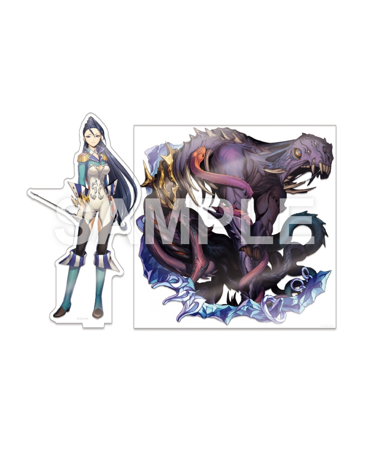 メギド72 ヴィータ＆メギド体アクリルセット 真49 サタナイル