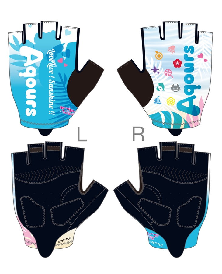 ラブライブ！サンシャイン!! サイクルショートグローブ2022（再販）