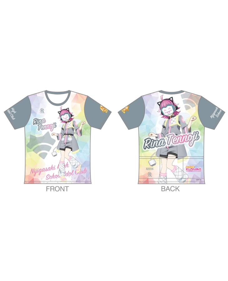 ラブライブ！虹ヶ咲学園スクールアイドル同好会 ツーリングTシャツ【天王寺璃奈Ver.】