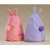 黏土人配件系列 懶骨頭沙發 兔子 粉紅色