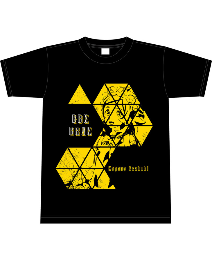 ブブキ・ブランキ Tシャツ 朝吹黄金