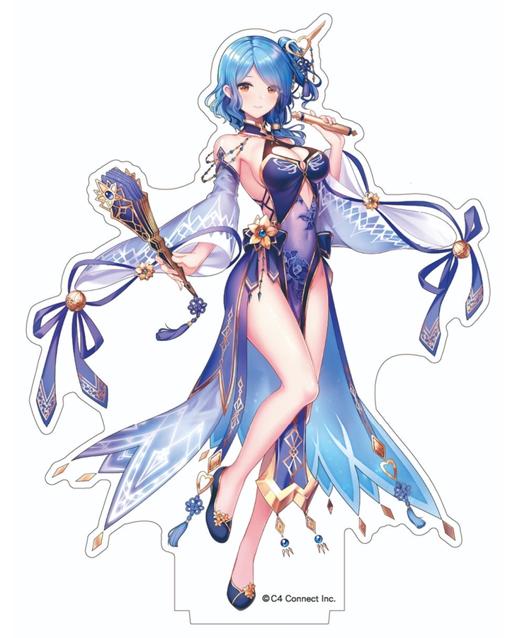 放置少女 虞姫 印鑑セット 放置少女 ～百花繚乱の萌姫たち～」より『張角 1/7スケール
